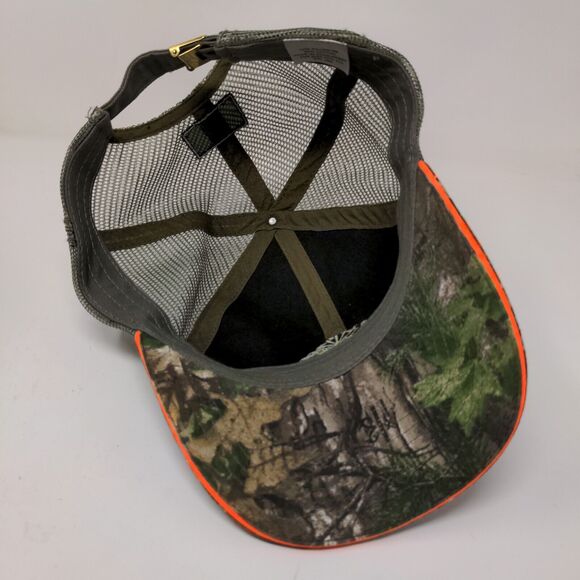 Country Mark Men's Snapback Mesh Back Hat Green Camo OSFA Co-Alliance Seeds - Picture 10 of 12